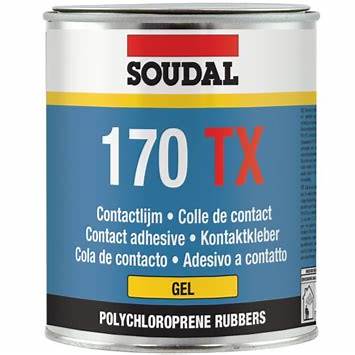 Adeziv de contact gel 170 TX Soudal - tub de 750 ml