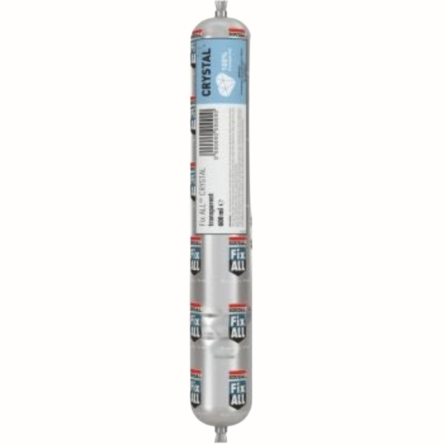 Adeziv Polimeric Soudal Fix All Crystal - 600ml, transparent, fixare invizibilă, aderență puternică pentru sticlă, metal, PVC și lemn.