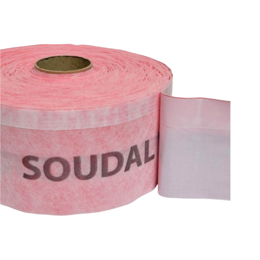 Folie de etanșare interior Soudal SWS Extra - 100mm x 30m, protecție termică și împotriva infiltrațiilor de aer