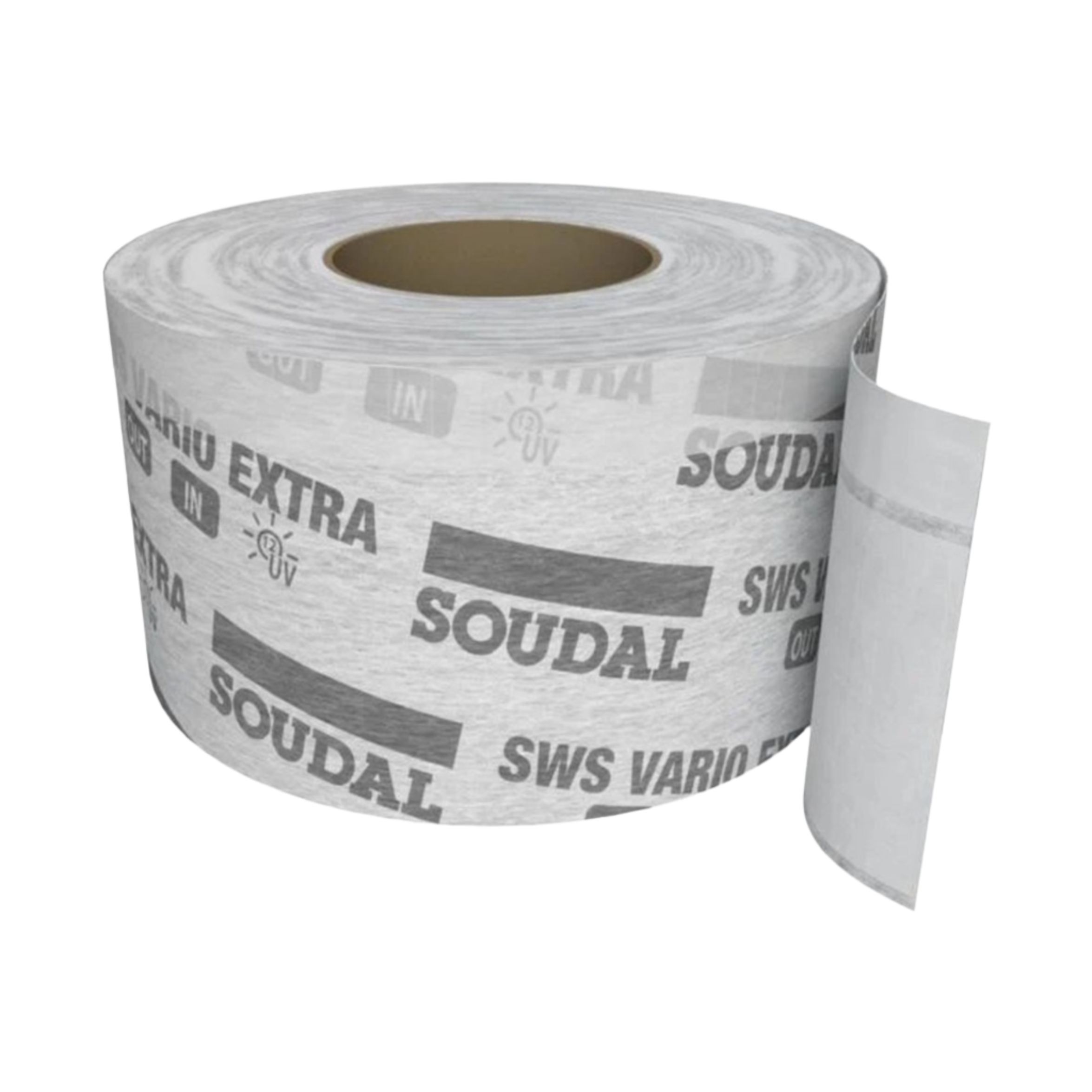 Folie de etanșare Soudal SWS Vario Extra - 70mm x 30m, protecție pentru ferestre și fațade împotriva umezelii și infiltrațiilor de aer