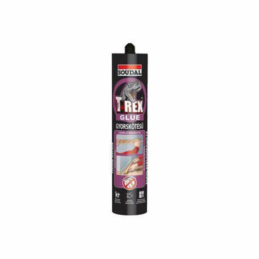 Adeziv de montaj Soudal T-Rex Rapid 380g – aderență rapidă și puternică pentru diverse materiale