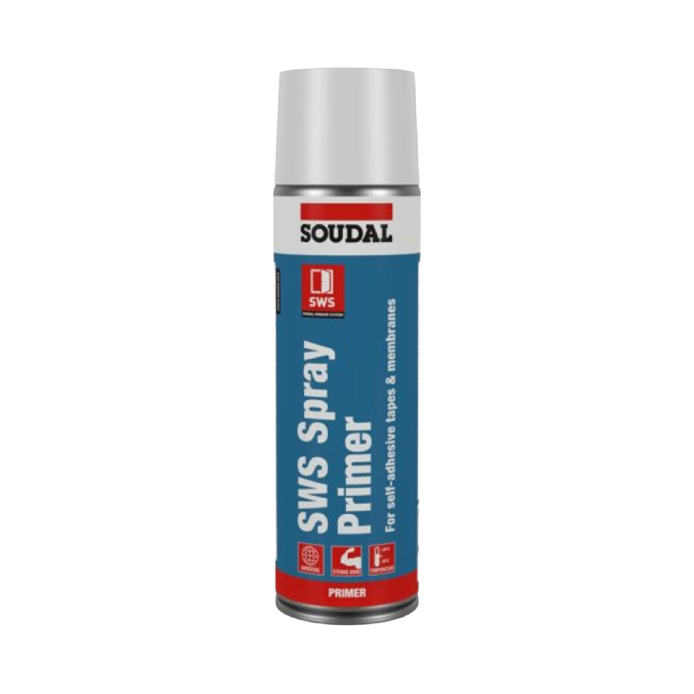 Spray Primer Soudal SWS - 500ml, îmbunătățește aderența etanșanților și adezivilor pentru o fixare durabilă
